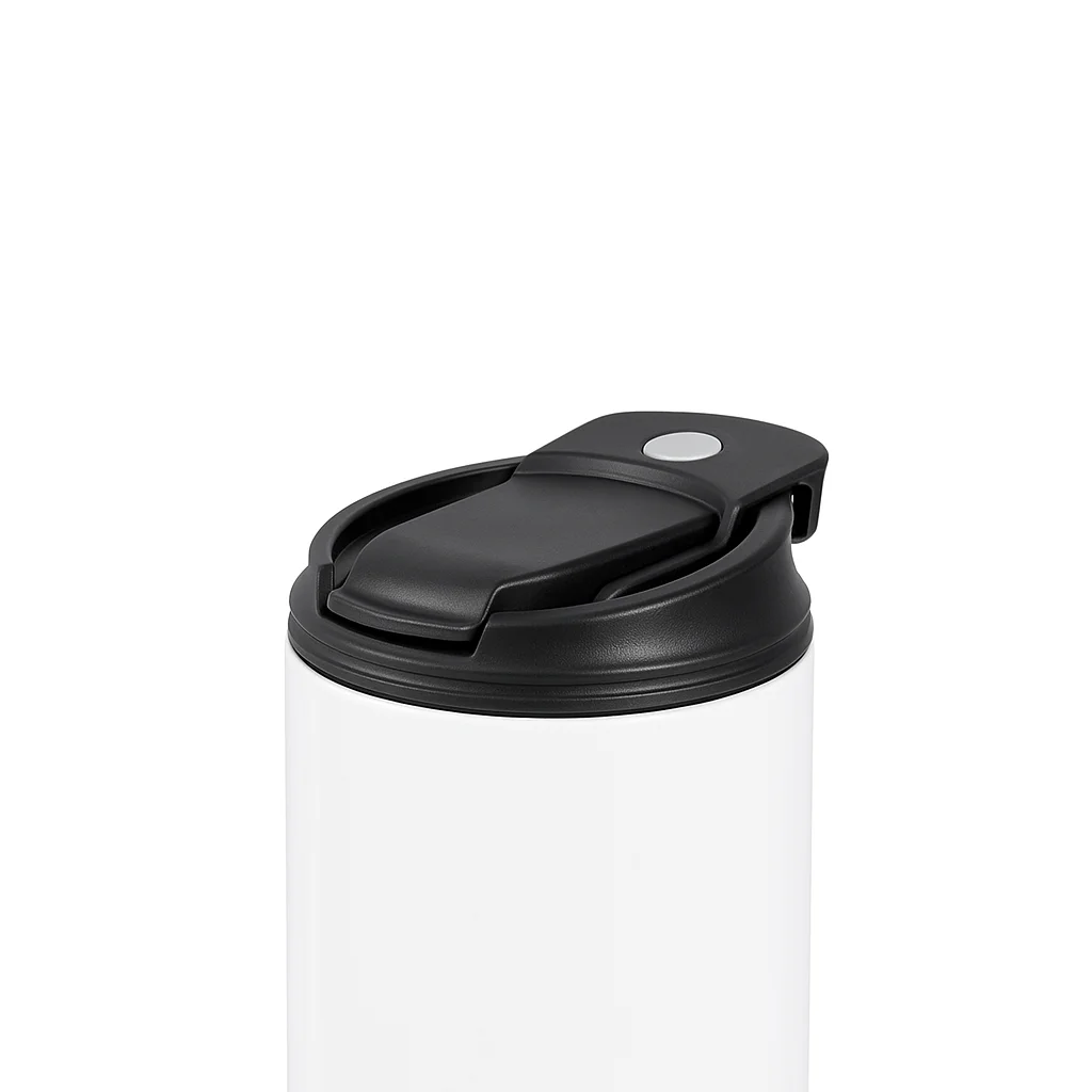 Vaso Térmico Blanco Brillo Multifunción