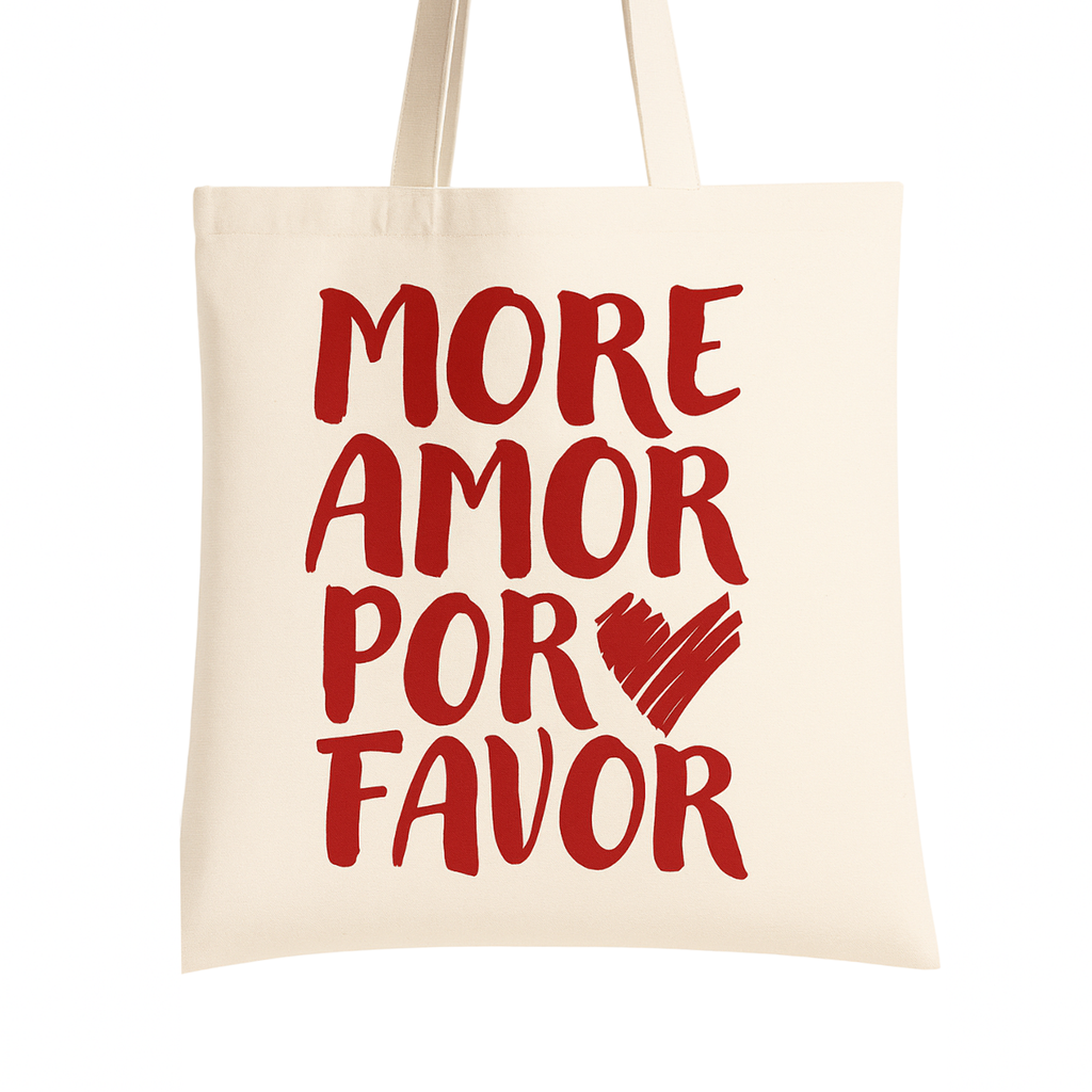Tote Bag de Algodón Color Crudo