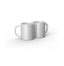 Pack de 2 tazas cerámicas blancas de Cricut