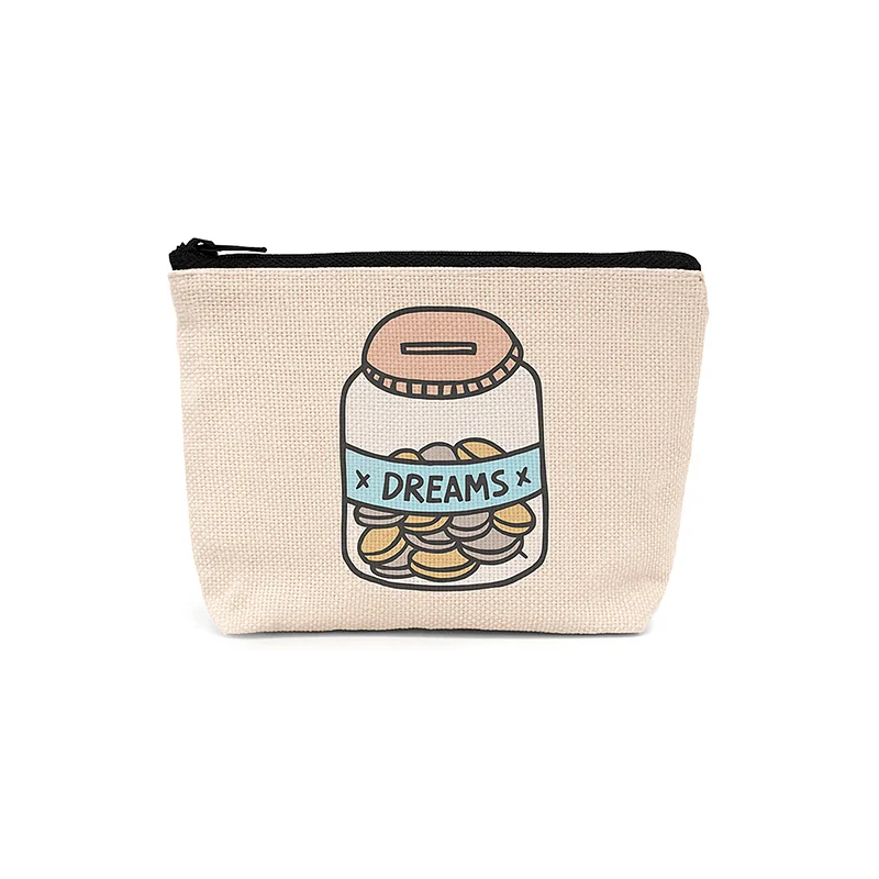 Monedero Lino 15x12,5cm