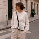 Bolso pequeño negro para sublimación