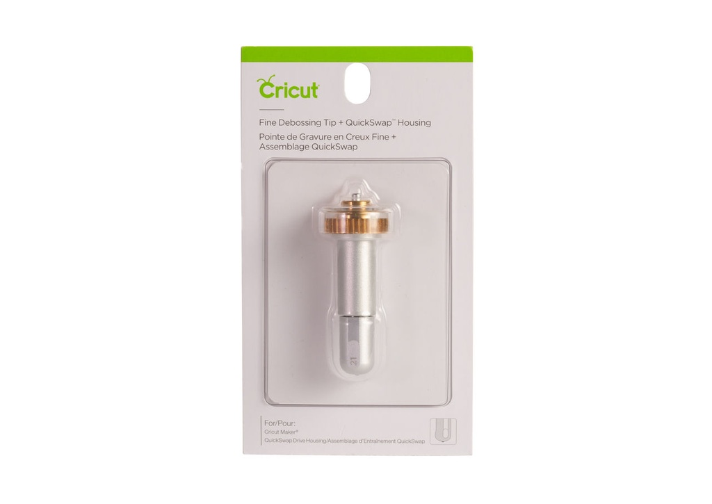 Cricut punta de debossing fina con portacuchillas