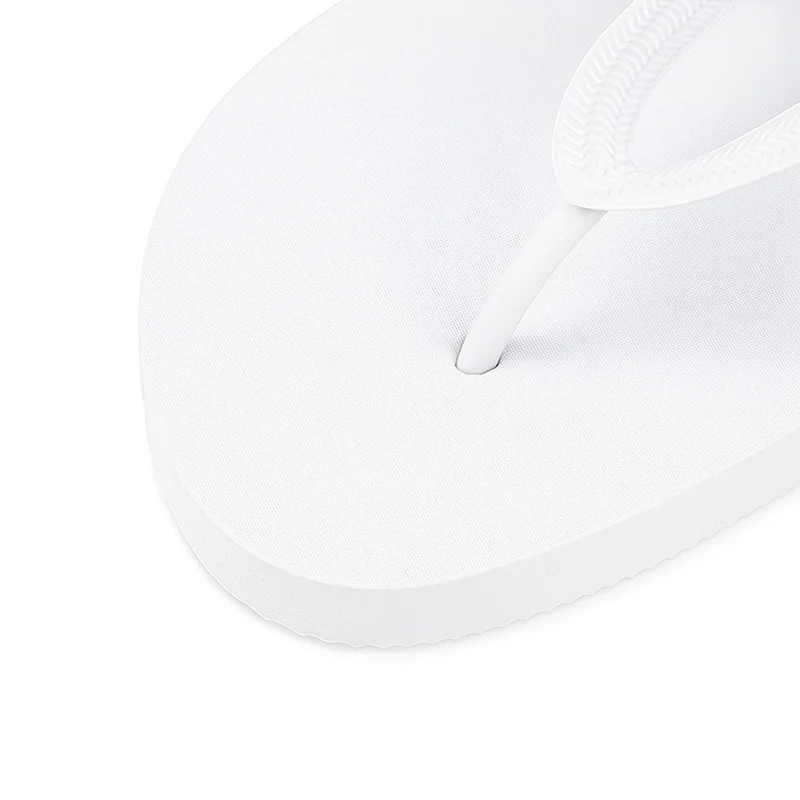 Chancla blanca sublimación para adultos