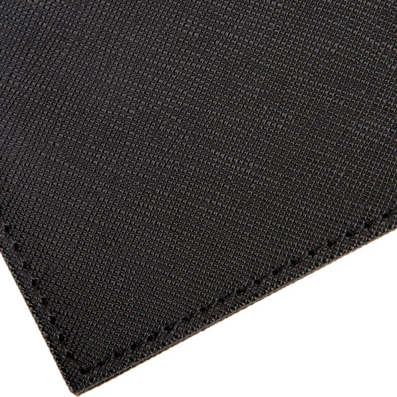 Cartera con monedero grande color negro