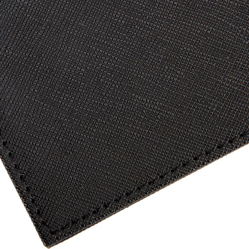 Cartera con monedero grande color negro