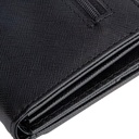 Cartera con monedero grande color negro