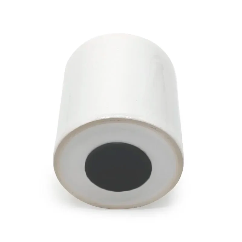 Hucha de cerámica blanca