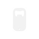 Abridor pequeño 7 x 3,8 cm blanco para sublimación