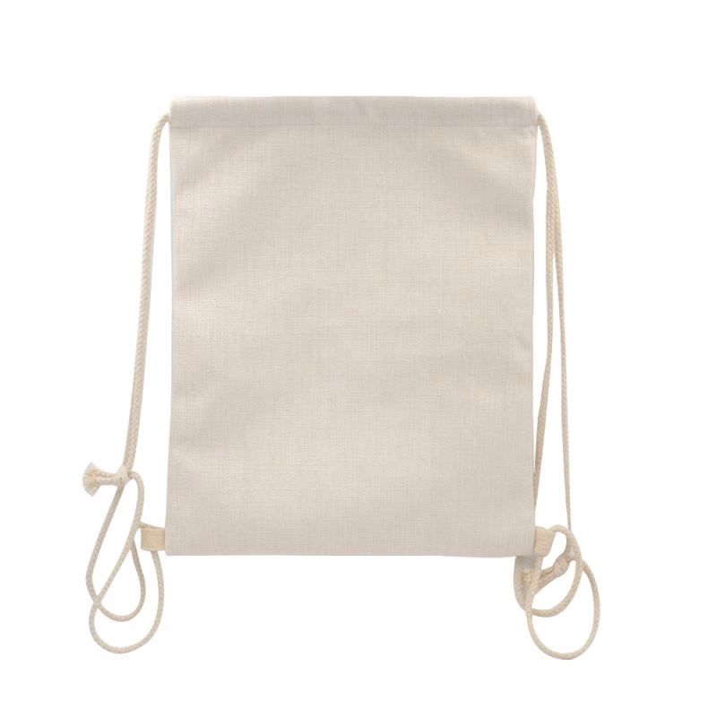 Bolsa de lino con cordón 29x40 cm