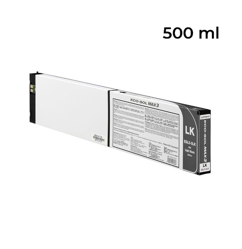 [001159] Cartucho EcoSol-MAX 3 Light Negro