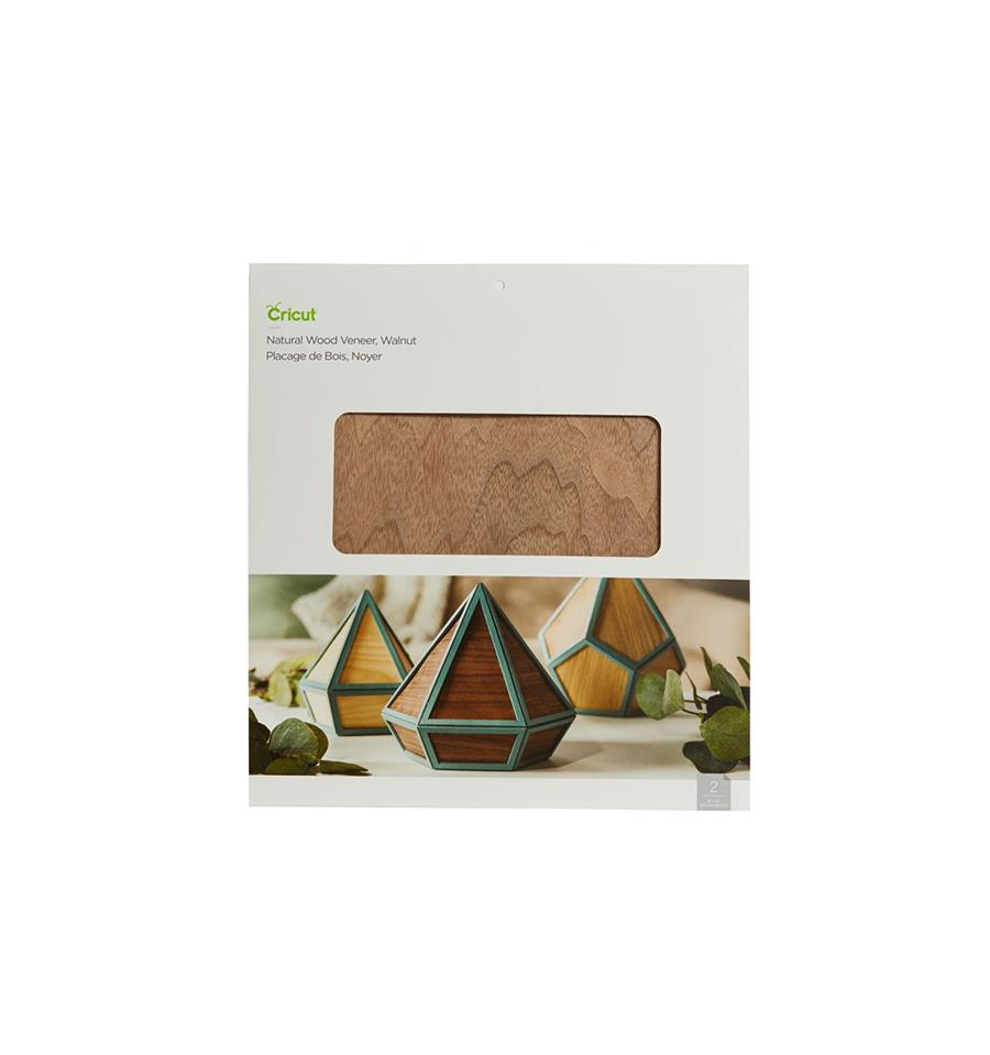 Chapa de madera color nogal Cricut 30,5 x 30,5 cm (2uds)