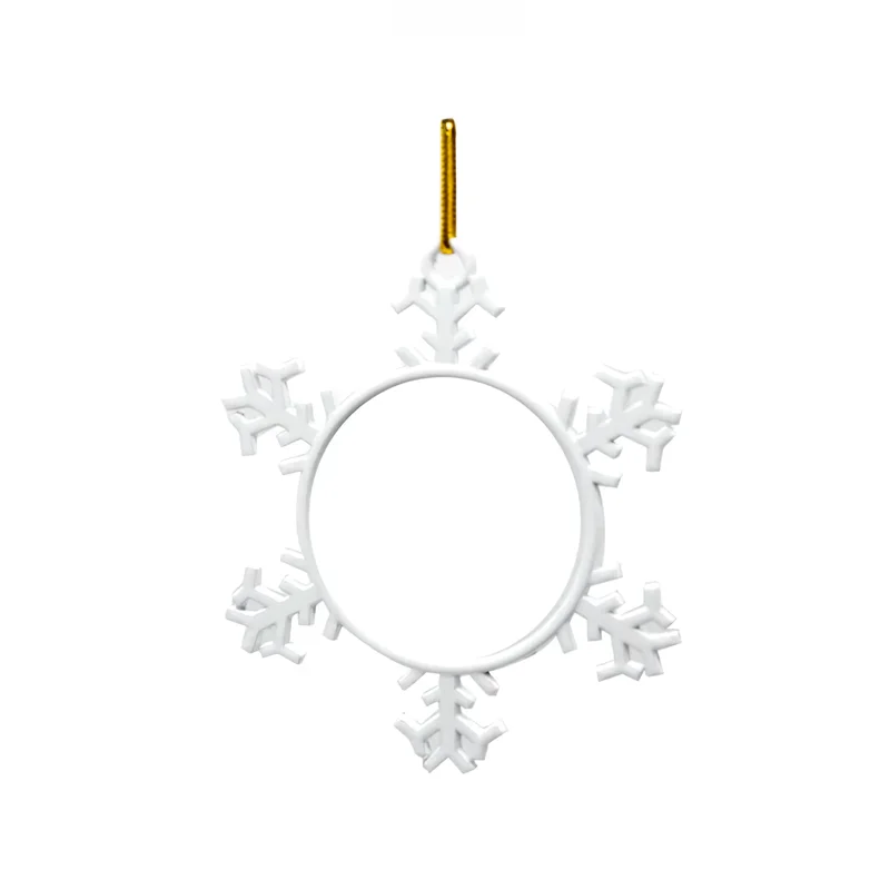 Adorno de Copo de Nieve Sublimable
