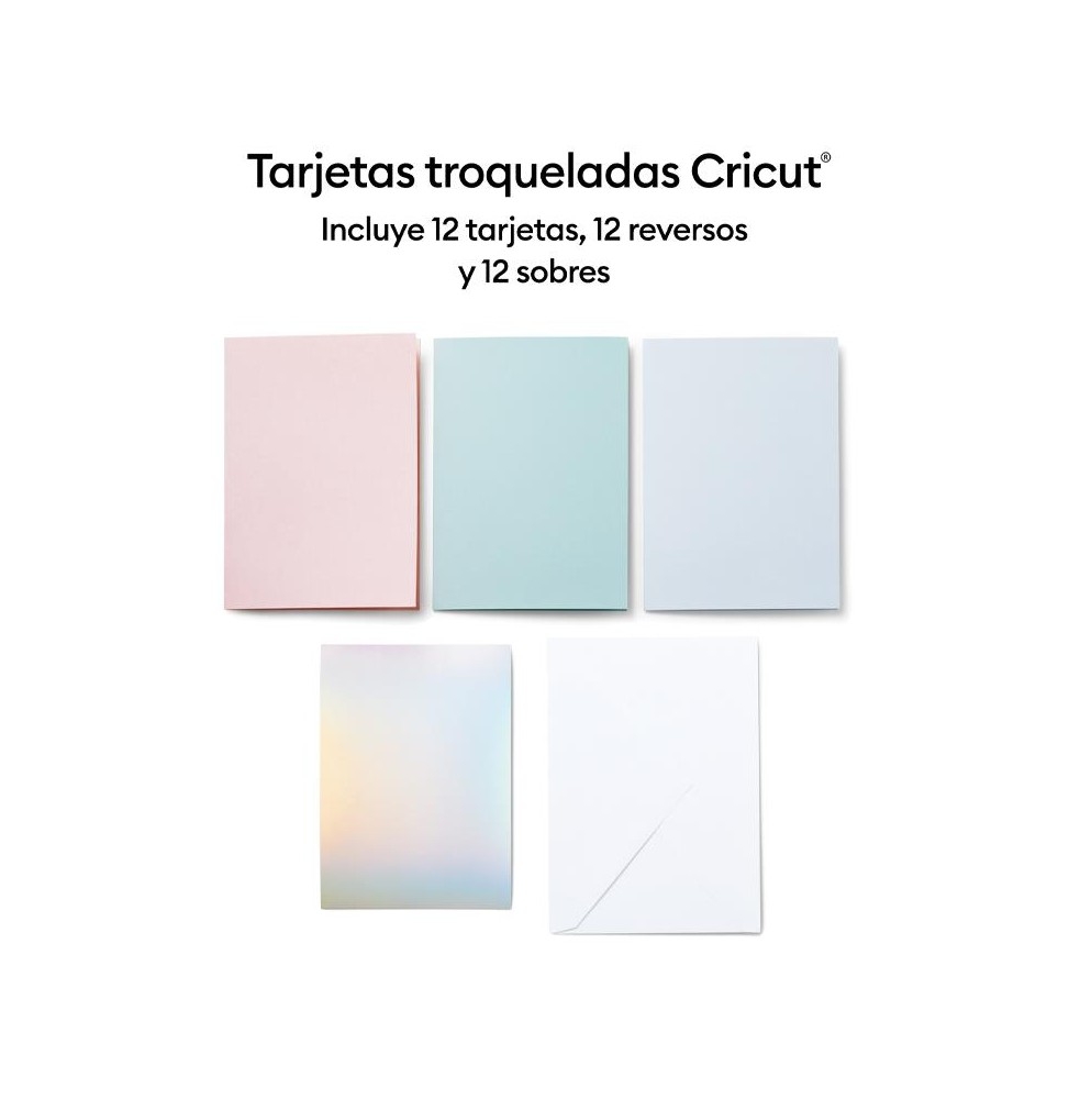 Cricut Cut-Away Cards Pastel