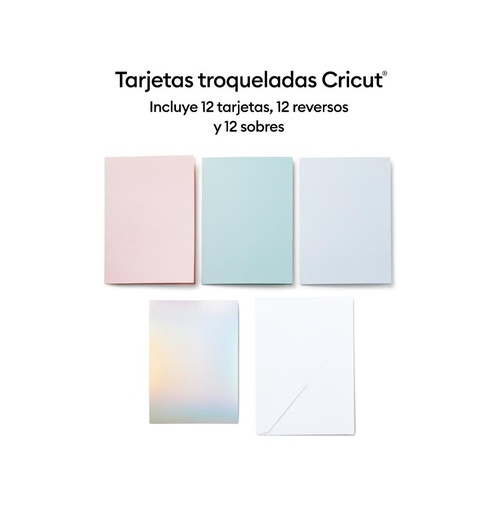 [012961] Cricut Cut-Away Cards Pastel