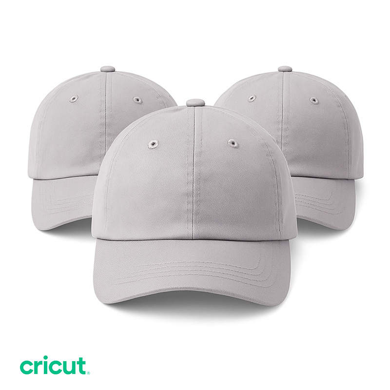 Cricut Gorra de baseball pack 3 uds.