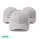 Cricut Gorra de baseball pack 3 uds.