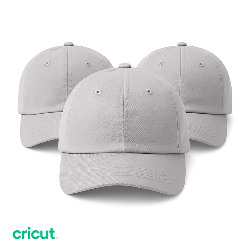 Gorra de Baseball Gris pack 3 uds.