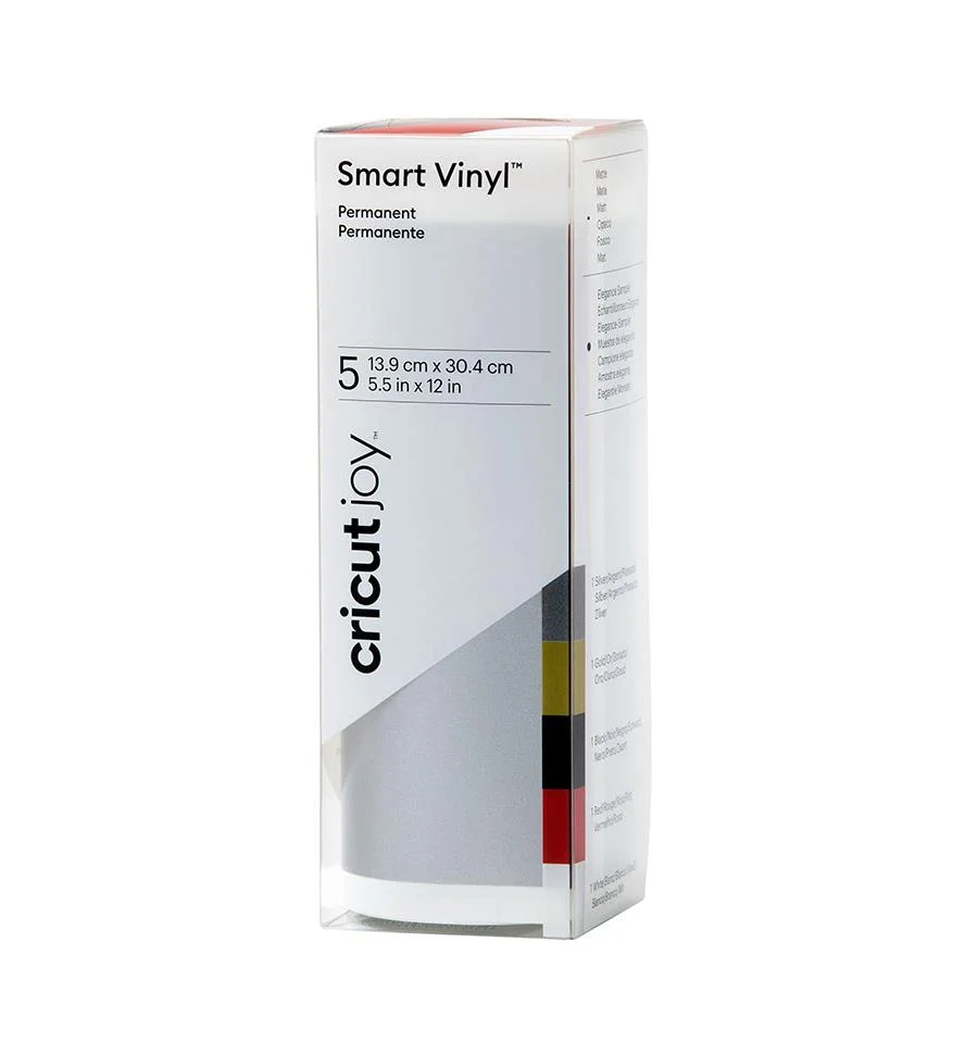 Cricut Joy Smart Vinilo Permanente Elegance Samples