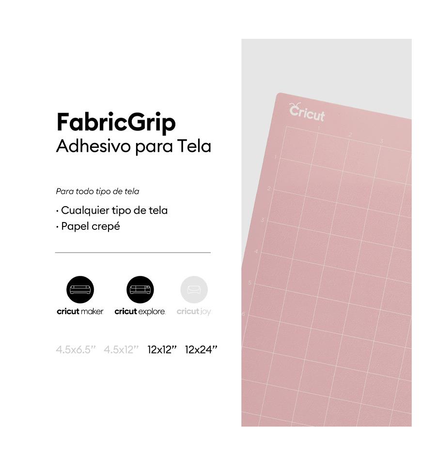 Cricut Mat para Tela 12x12 Fabricgrip