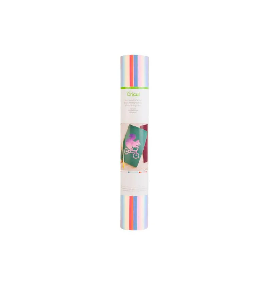 Cricut Pack Vinilo Holographic Permanente | 30,5 x 61 cm