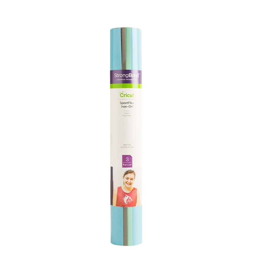 Cricut Pack vinilo Sportflex Iron on Spa Day 30 cm x 30,5 cm