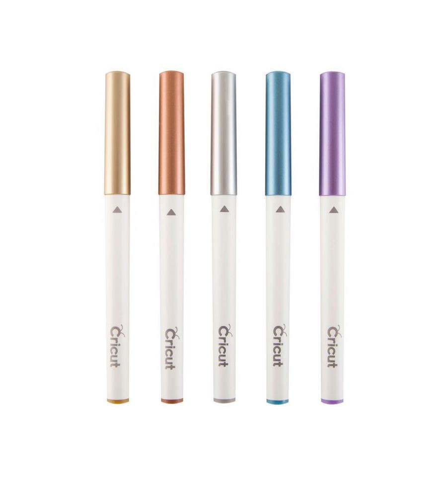 Cricut Set de Bolígrafos Metallic 1.0 5 uds