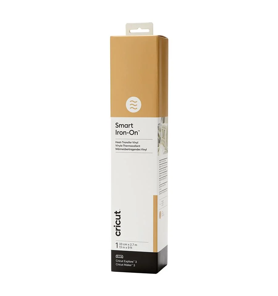 Cricut Smart Iron-On Dorado | 33 cm x 2,7 m