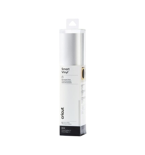 [012205] Cricut Smart Vinyl Permanente Brillante | 33 cm x 3,6 m