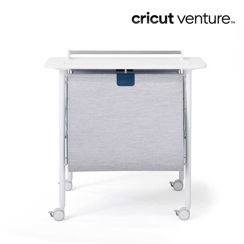 Cricut Venture Mesa de soporte con recogedor