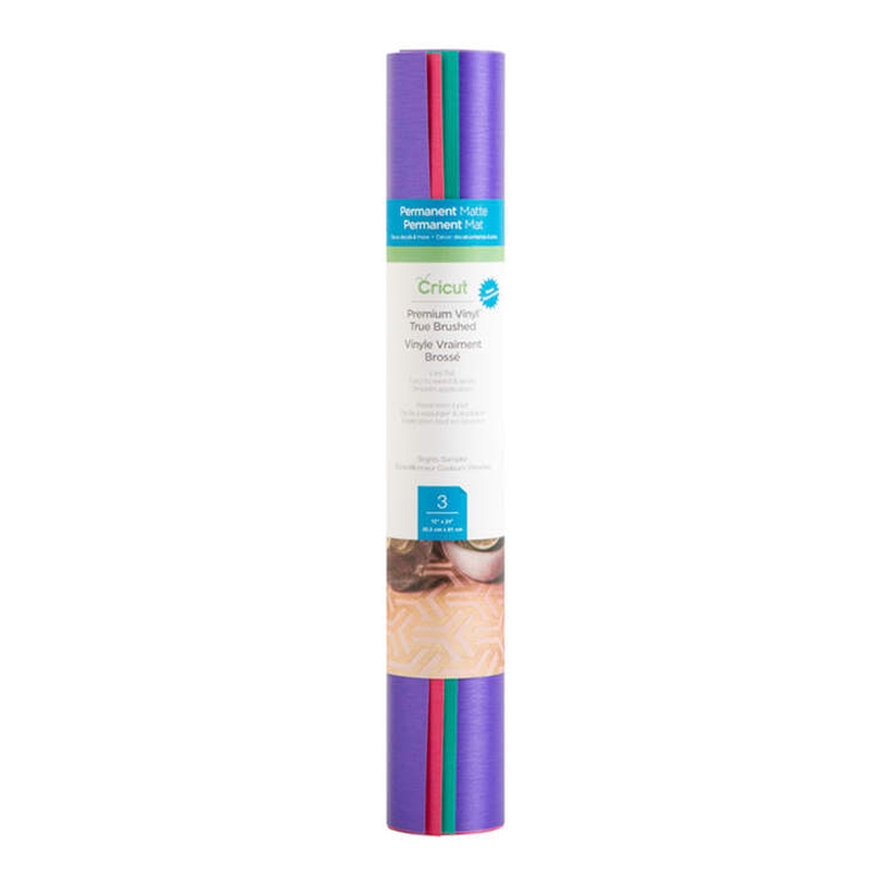 Cricut Vinilo Permanente Premium True Brushed Sampler