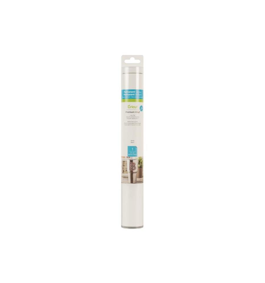 Cricut Vinilo Adhesivo Blanco Permanente 12x48