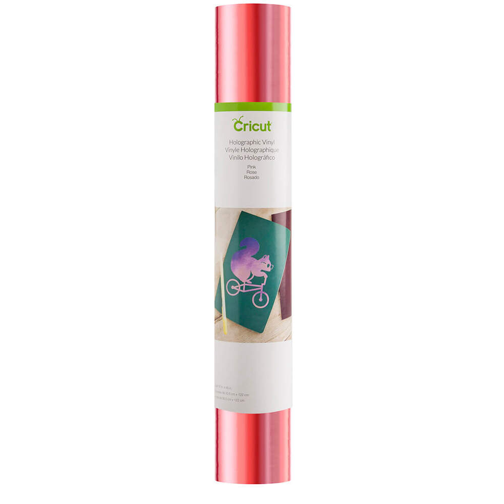 Cricut Vinilo Adhesivo Holográfico Rosa
