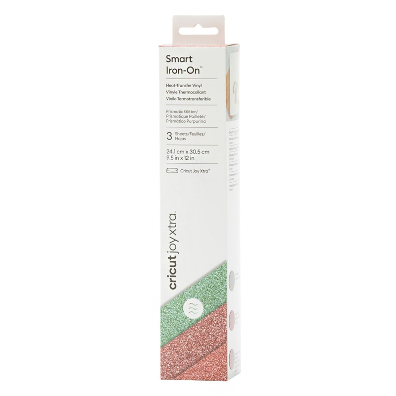 Cricut Pack Vinilos Joy Xtra Smart Iron On Glitter Sea Sparkle