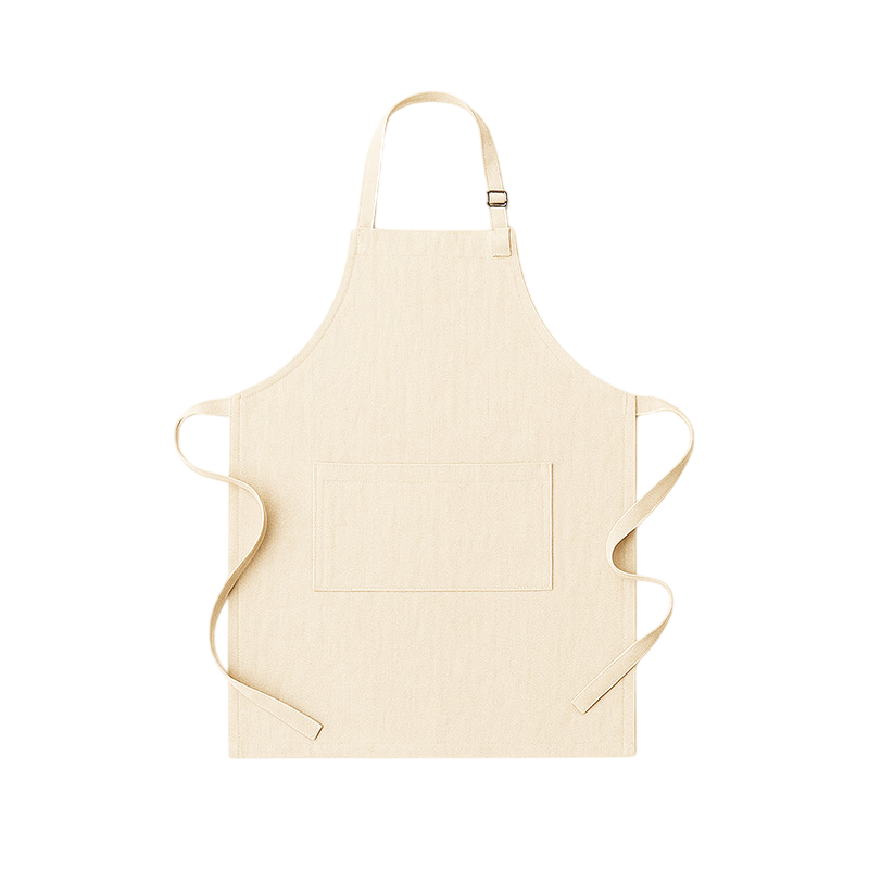 Delantal de adulto de lino 84 x 64 cm