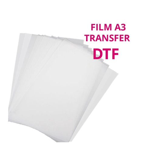[012018] Film A3 para transfer DTF