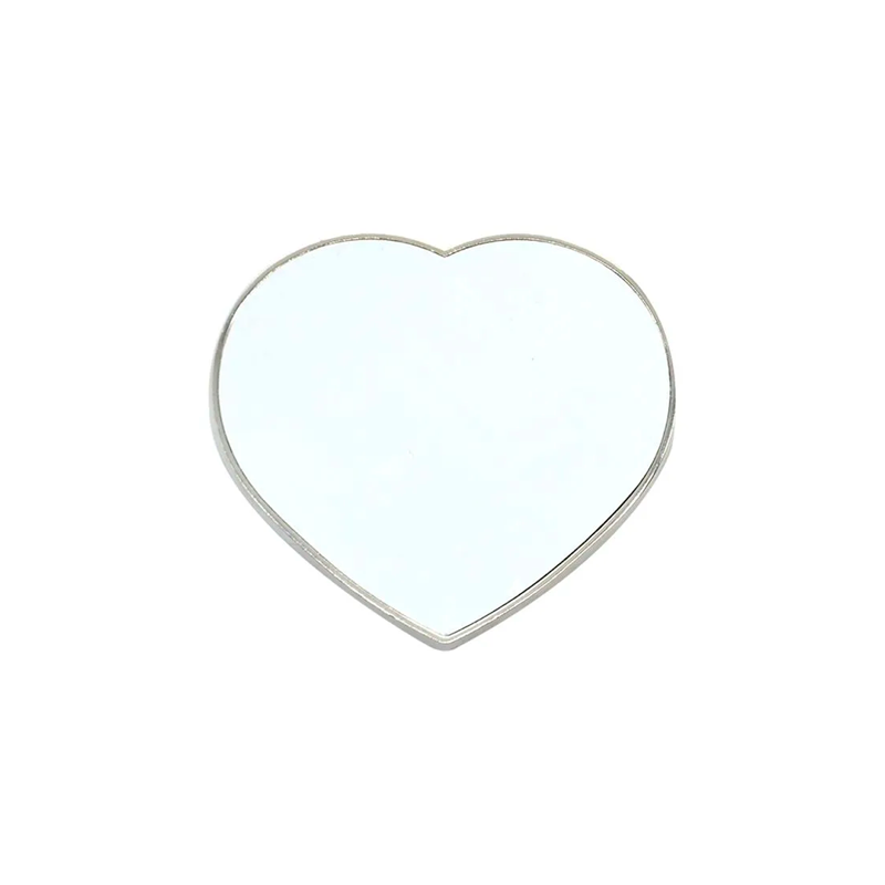 Imán Corazón Metálico Sublimable