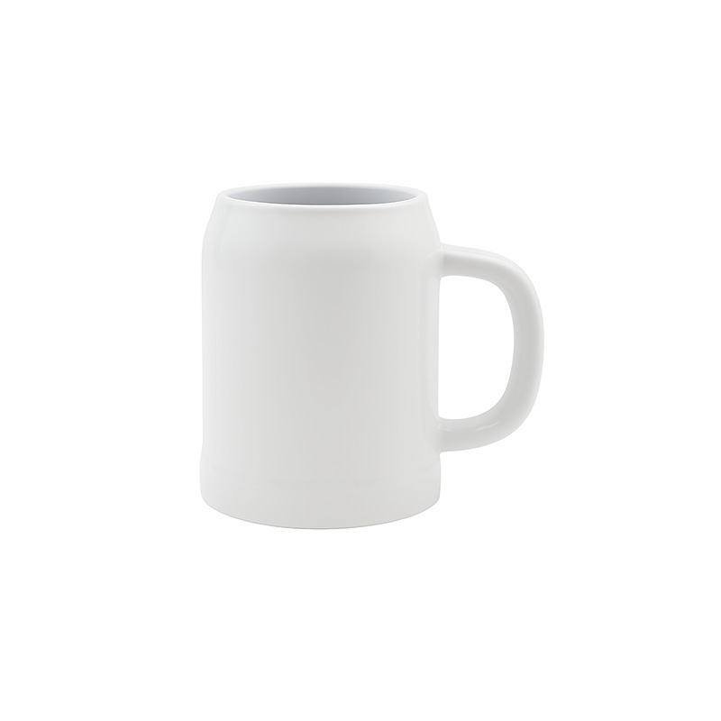 Jarra de cerveza blanca 500ml