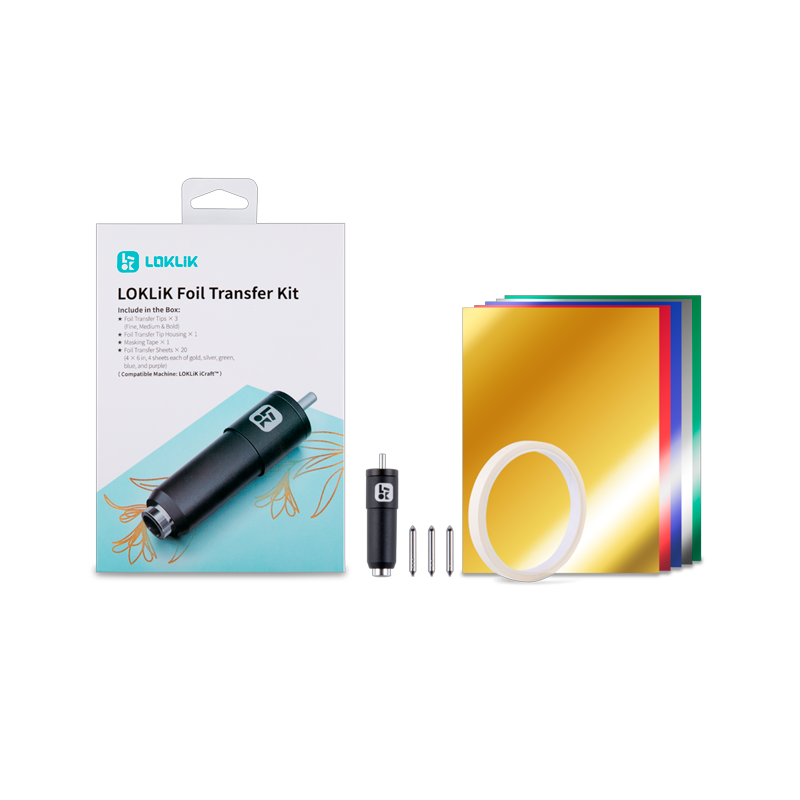 Kit de Transferencia de Foil Loklik iCraft