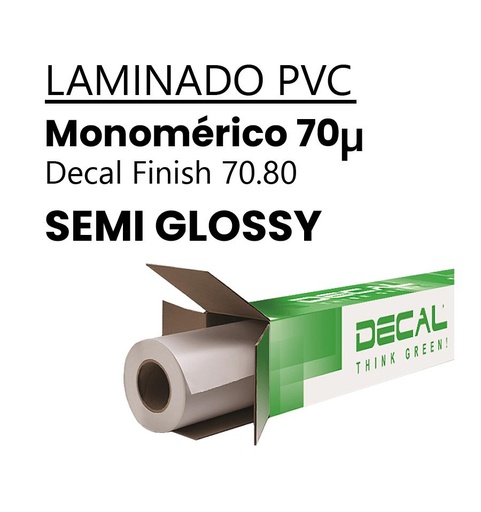 [008099] Laminado Monom. Decal Semi Glossy 70.80