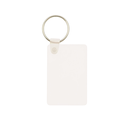 Llavero forma rectangular de plástico