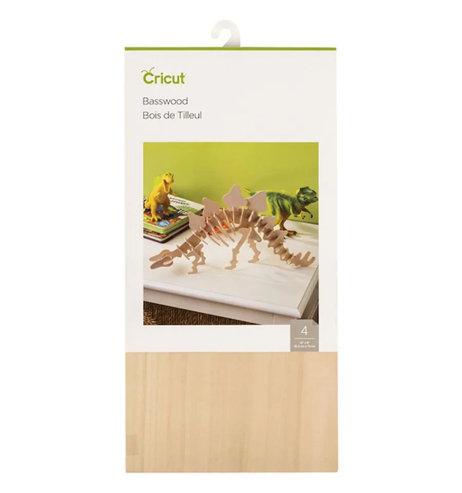 Cricut Madera de Tilo 30,5 x 15 cm | 4 uds.