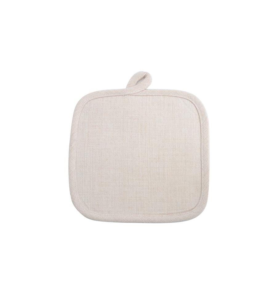 Manopla Cuadrada de cocina lino sublimable