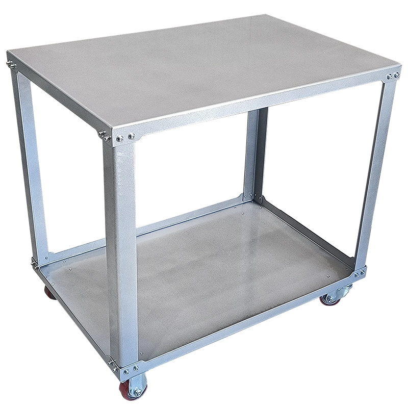 Mesa con ruedas para Plancha 1 estación 80x74x54cm