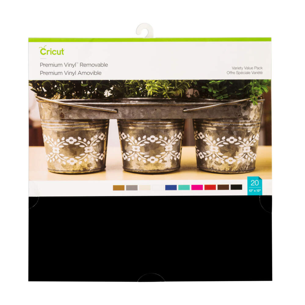 Pack Vinilo Adhesivo Premium Cricut (colores variados)