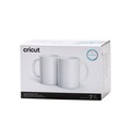 Pack de 2 tazas cerámicas blancas de Cricut