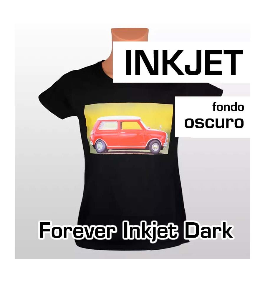 Papel transfer Forever inkjet dark