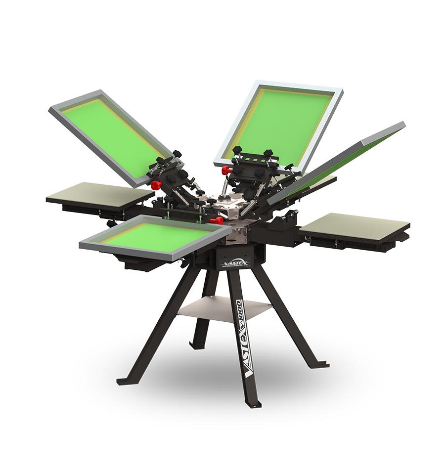 Pulpo manual serigrafía V-1000 4E/4C