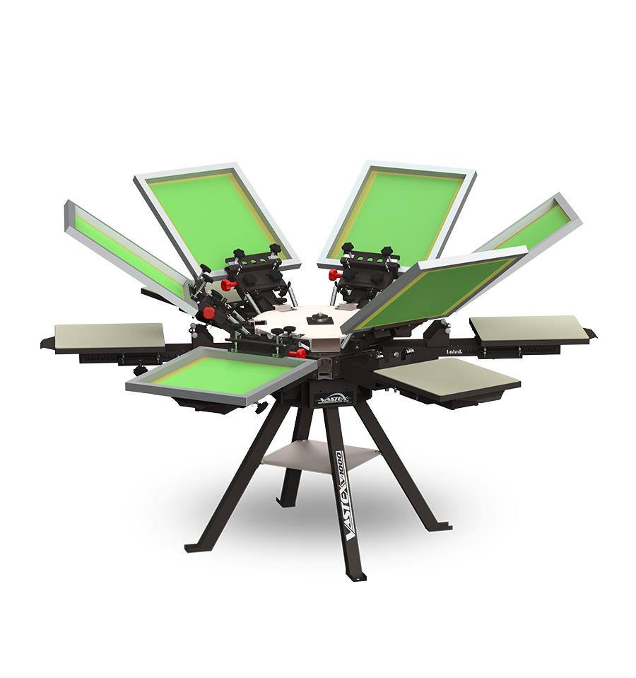 Pulpo manual serigrafía V-1000 6E/6C