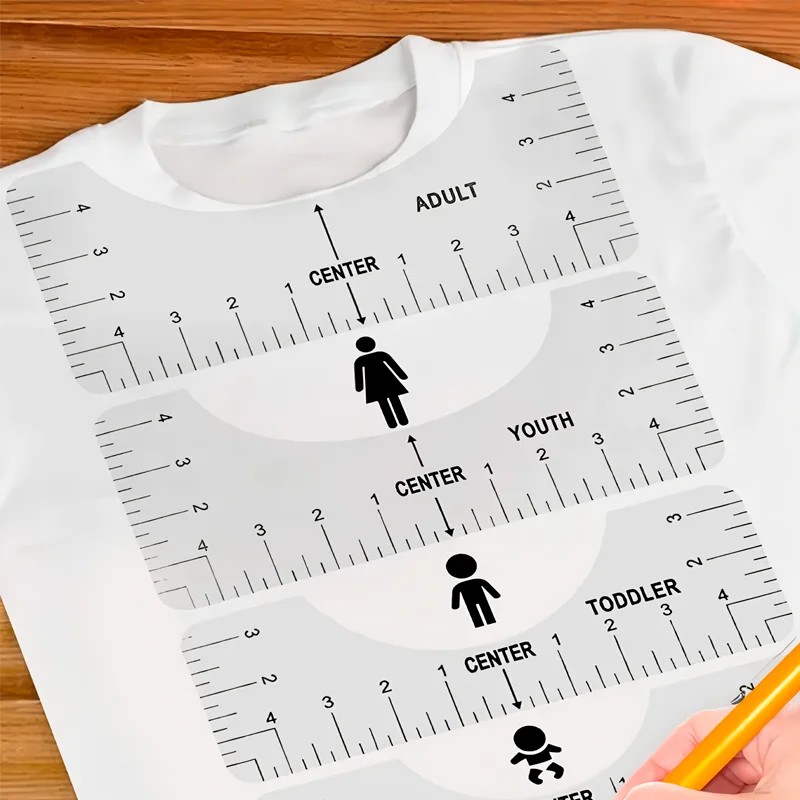 Regla para Camisetas | 7 uds.