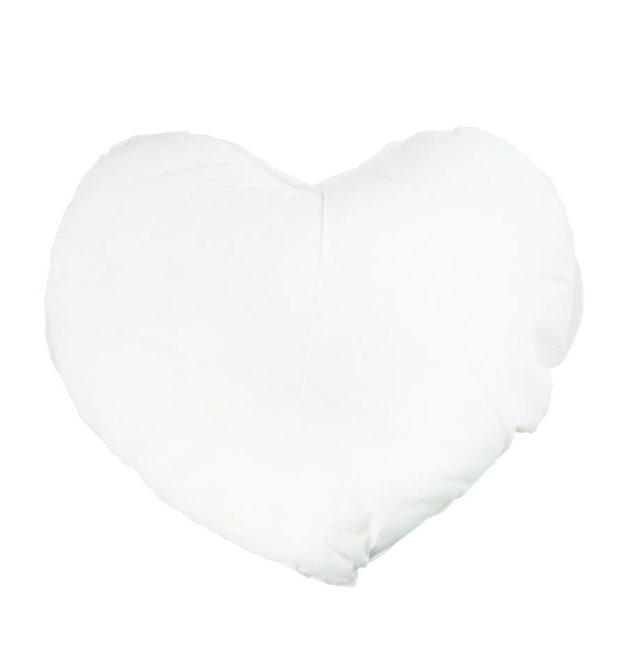 Relleno de cojín con forma de corazón